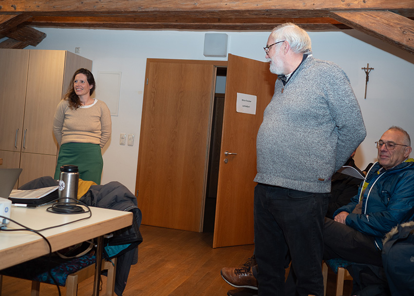 Barbinger Perspektiven: Über menschengemachtes Insektensterben berichtete PD Dr. Eva Schultner (li. Scientists for Future Regensburg)